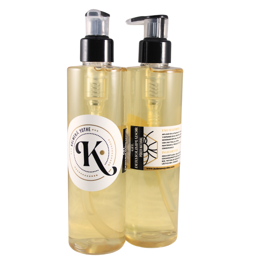 Gel Dermolimpiador Facial - Pöder Natural