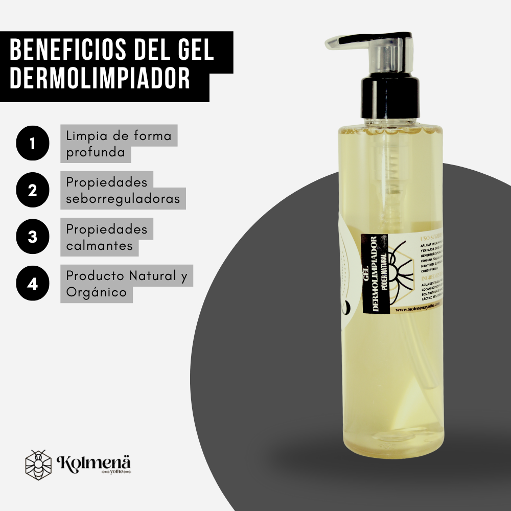 Gel Dermolimpiador Facial - Pöder Natural - Image 3