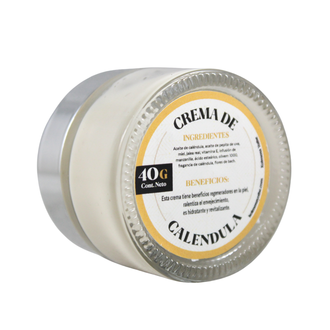 Crema facial de Caléndula