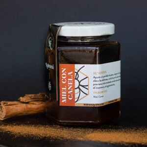 Miel con Canela 1/4 lt